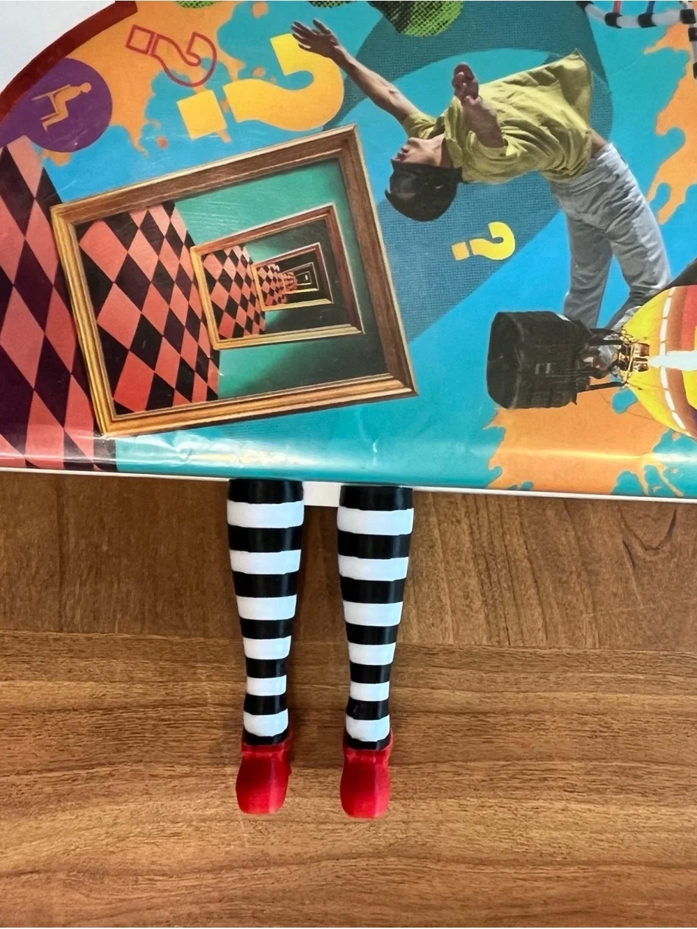 Wizard of Oz 3D Witch Legs Novelty Bookmark NWOT